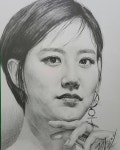 “#거북거북 #취미미술 #연필초상화 #연필스케치 #인물화 #연필소묘 #취미미술지도 #주문제작 #문채원”