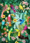 Pin van Yss op 풍경 | Tropische kunst, Verfkunst, Bos illustratie