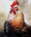 #유화, #닭, #oilpainting, 아크릴화,Acrylic painting,#정훈성,인물,초상화