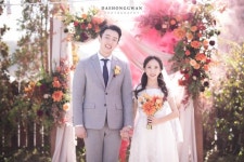 대홍관 웨딩 속 핑크빛 향연, 70명 소규모웨딩의 정석 | 신부, 아름다운