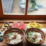 Instagram의 인생식탁님: “@rose_tan2 님 감사합니다^^ 새천년포항물회 #광고 얼마전 먹은 물회 브레이크타임에 집에오니 물회가 택배로 똭... 