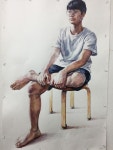 수원 포인트미술학원 인체수채화 watercolor | 인물화, 수원