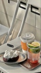 Pin by 슈 on s t ◌ r i e s | Food wallpaper, Cafe food, Aesthetic food