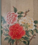 민화에 있는 모네님의 핀 | 모란 그림, 민화, 그림