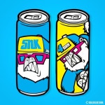 [돌돌디자인] 북극곰 스노우보더 ‘스누크’... 스노우보더 ‘스누크’  캐릭터디자인 - polar bear snowboarder ‘snuk’... 