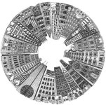 Debra Ellinger | galleries | pen & ink | circle city | Art... | Pinterest | 펜, 멋진 문신 및 젠탱글 Art...