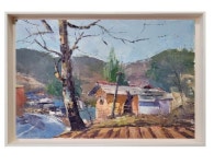 19 오전/Plein Air Oil Painting #유트브채널(신재흥) #음성군 #풍경화 #사생 #갤러리 #유화 #서양화 #안성 삼흥리 풍경화 - Plein Air... 