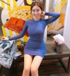 행복한 주말 되세요💙 | Mini dress, Fashion, Bodycon dress