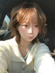 탈색없이 베이지브라운,단발허쉬컷