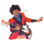 Im a voooooodoo child  tbt . . . . . . . . .  일러스트  일러스트레이션  일러스타그램  그림  그림스타그램  색연필  색연필화... 