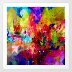 little town Art Print by andreaswemmje | Society6 | 수채화