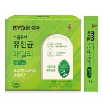 BYO 식물유래 유산균 패밀리 플러스, 2g, 100개입 ￦17870 - 2021