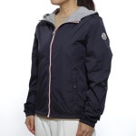 【楽天市場】モンクレール MONCLER ブルゾン ブルー レディース アウター キッズ 親子 newurville 4116805 68352 742 NEW URVILLE... 