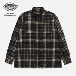 DICKIES 오버핏 체크 아우터 셔츠 BLACK [DSQ3UTSH719-PBK] ในปี 2020