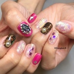 히유네일(HUE nail) | 히-비- 🇰🇷🇺🇸 on Instagra | Swarovski nails, Pearl nails, Nyc nails
