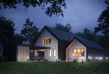 Pavilion House Full CGI on Behance | 건축 디자인, 집 디자인, 건축