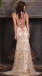 sleeveless strap sweetheart neckline redfloral embroidered full embellishment vintage ivory color a line wedding … | 드레스