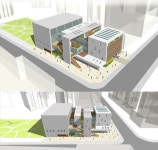 금천구 다목적 문화체육센터(가작) | Arquitectura universitaria, Arquitectura concepto, Arquitectura conceptual