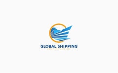 Global Shipping Logo Template #65518 | 디자인