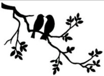 Pin by Deock kyun Im on 예술작품 | Bird silhouette art, Silhouette art, Bird stencil