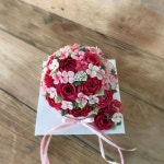 친구도 만나면서 일해야죠~🥰🥰 #앙금플라워#앙금플라워떡케이크#앙금플리… | 플라워 케이크, 케이크, 부모님 선물