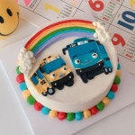 362 Likes, 1 Comments - 쥬쥬케이크🎂 (@juujuucake) on Instagram: “ㆍ 타요타요❤️ 캐릭터케이크🚙🚕🚗 ㅡ이번주 주문케이크... 