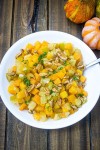 Roasted Butternut Squash with Apples and Pecans buttercup squash with apples and pecans in 2024 | Green apple recipes, Butternut... 