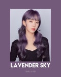 라벤더스카이 컬러 LAVENDER SKY COLOR | 라벤더 헤어, 헤어스타일 아이디어, 염색 머리