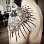 Instagram photo by I L D O 일 도 • Jun 23, 2016 at 5:35pm UTC | Body art tattoos, Unique tattoos, Shoulder tattoo