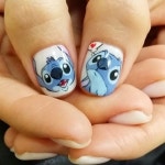 #disney #fashion #style. MY FAV | 네일아트, 디즈니 네일, 네일아트 강좌