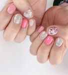 706 Likes, 2 Comments - 더기네일 (@nail_0408) on Instagram: “꼬치요사장님손에 에스더러브스유 그랴주기🐰💗 일 적게하고 손톱... 