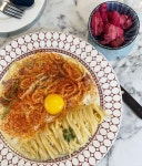 2022 | 식품 아이디어 하정 on Instagram: “파스타보다는 삼겹살이  칵테일보다는 소주가 빵보다는 밥이 좋네여… 그게 제 취향이네여... 