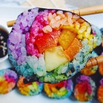Image result for rainbow food | 음식, 요리, 김밥