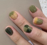 💚 🙂꼬뇨네일🙂/ 신당동네일/동대문네일/동대문태닝 on Instagram: 역시 가을엔 카키 💚 내맘대로 이벤트 디자인만... 