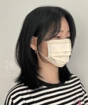 미디움 레이어드 머리 | 미듐 헤어스타일, 중단발 웨이브, 단발 레이어드컷