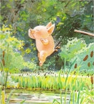 Illustration for Toot  Puddle by Holly Hobbie | 귀여운 그림, 일러스트레이션, 그림