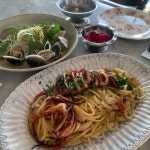 💛 _ 좋아하는사람들과좋은시간 #세상의모든아침 #spaghetti #pasta #seafood #polpo trong 2020 | Ẩm thực, Thức ăn