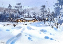 Пин от пользователя 방진희 на доске 어반스케치 펜,연필 в 2025 г | Пейзажи, Акварель