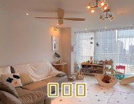 “‘아이와 엄마의 취향이 공존하는 집’, @meloni_yul... in 2020 | Farm house living room, Curtains living room, Curtain decor