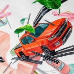 기초디자인 입시미술 자동차,커피빨대,나뭇잎,빨래집게 #기초디자인 #자동차 #쉐보레 #입시디자인 #개인지도 #홍대앞미술학원