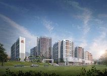 돌고개역 역세권, 광주 월산동 ‘힐스테이트 월산’ 분양 | San francisco skyline, Skyline, Skyscraper