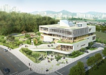 별내중앙도서관 | 정면 건축, 모던 건축, 자연 친화적 건축