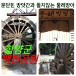 만들어 놓기만하면 머하노. 진짜로 돌아가는 물레방아도 보고싶고 방앗간 안에도 들어가보고 싶다.