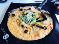 11/2 낮 ㅡ 태훈, 천홍 ㅡ 상남 다이닝센 ㅡ 로제 리조또(?)