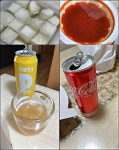 매일 새기름 60마리만, 육십계치킨 반반메뉴입니다.