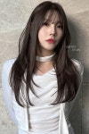 긴머리 레이어드컷, layered cut, c컬펌