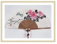 부채에 있는 횡옥 신님의 핀 | 해바라기 예술, 부채, 예쁜 꽃 그림
