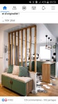 Pin by 나영 한 on Du changement dans la maison | Small kitchen design apartment, House interior, Living room partition design