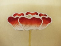 13. 민화 초충도 - 달개비 꽃술, 들국화 꽃밥, 흰가지깍지, 나비 바림, 양귀비꽃선, 쥐 바림
