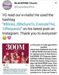 PAPA YG....ㅜㅡㅜ | Chart, Blackpink, How to make